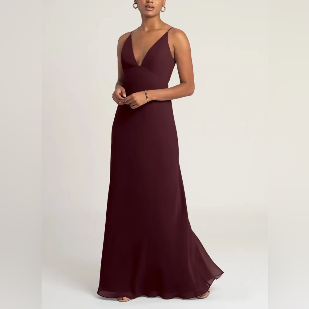 Jenny Yoo Jude in Mahogany
